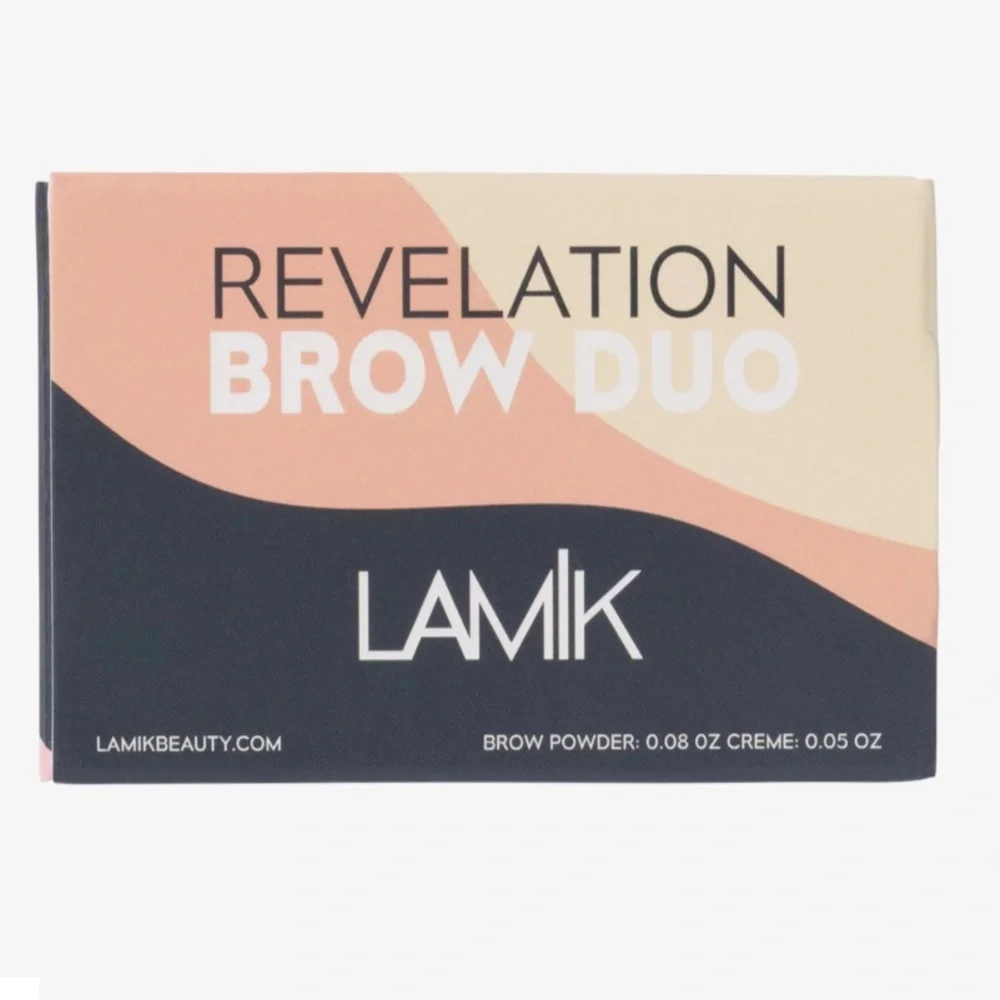 LAMIK‎ Revelation Brow Duo – Soft Black / Excellence